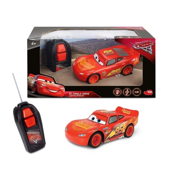 Masinuta Cu Telecomanda Lighning McQueen Disney Cars 3 Dickie Rosu 33520978